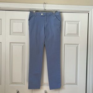 Tory Burch pale blue super skinny jeans size 29